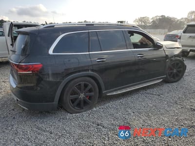 Trzecie zdjęcie samochodu z tyłu: 2020 MERCEDES-BENZ GLS 450 4MATIC VIN:4JGFF5KE2LA183345 - miniatura