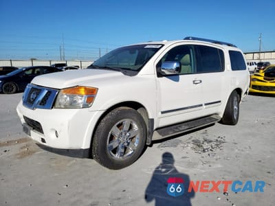 2011 NISSAN ARMADA PLATINUM 5N1BA0NF6BN620680 - główne zdjęcie licytacji z USA - miniatura