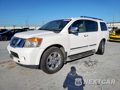 2011 NISSAN ARMADA PLATINUM 5N1BA0NF6BN620680 - główne zdjęcie licytacji z USA - miniatura