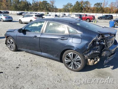 Drugie zdjęcie samochodu z przodu: 2018 HONDA CIVIC EXL VIN:JHMFC1F78JX043049 - miniatura