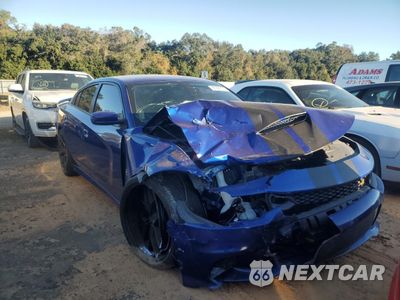 Czwarte zdjęcie samochodu z boku: 2021 DODGE CHARGER SCAT PACK VIN:2C3CDXGJ2MH504421 - miniatura