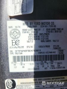 Zdjęcie 12 z 14 samochodu: 2014 FORD F150 SUPERCREW VIN:1FTFW1EF5EKF83611 - miniatura