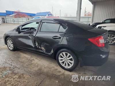 Drugie zdjęcie samochodu z przodu: 2012 HONDA CIVIC EX VIN:19XFB2F81CE101881 - miniatura