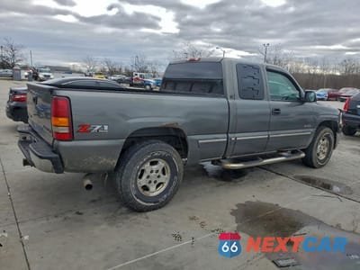 Trzecie zdjęcie samochodu z tyłu: 2002 CHEVROLET SILVERADO K1500 VIN:2GCEK19T021338024 - miniatura