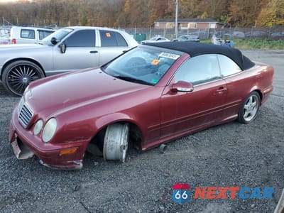 2002 MERCEDES-BENZ CLK 430 WDBLK70G62T112427 - główne zdjęcie licytacji z USA - miniatura