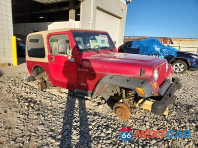 Czwarte zdjęcie samochodu z boku: 1999 JEEP WRANGLER / TJ SE VIN:1J4FY29P9XP467458 - miniatura