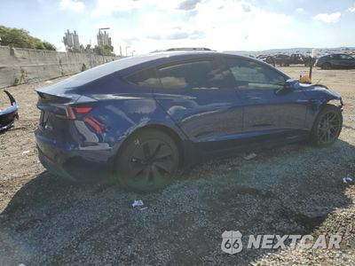 Trzecie zdjęcie samochodu z tyłu: 2025 TESLA MODEL 3 VIN:5YJ3E1EB5SF896444 - miniatura