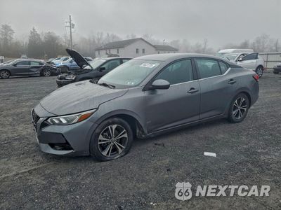 2021 NISSAN SENTRA SV 3N1AB8CV8MY283542 - główne zdjęcie licytacji z USA - miniatura