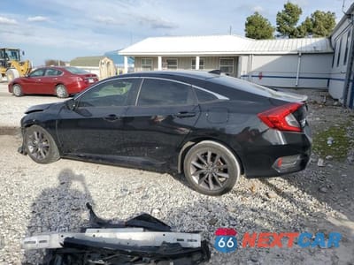 Drugie zdjęcie samochodu z przodu: 2020 HONDA CIVIC VIN:19XFC1F32LE011408 - miniatura