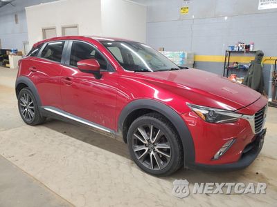 Czwarte zdjęcie samochodu z boku: 2017 MAZDA CX-3 GRAND TOURING VIN:JM1DKFD72H0169079 - miniatura