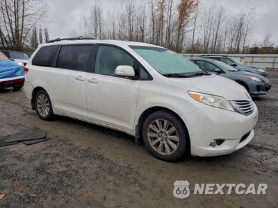 Czwarte zdjęcie samochodu z boku: 2013 TOYOTA SIENNA XLE VIN:5TDDK3DC6DS065925 - miniatura