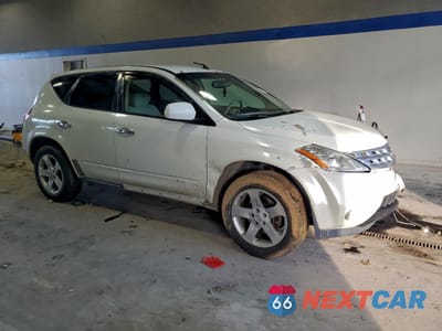 Czwarte zdjęcie samochodu z boku: 2004 NISSAN MURANO SL VIN:JN8AZ08T04W205608 - miniatura