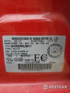 Zdjęcie 12 z 12 samochodu: 2017 NISSAN MICRA VIN:3N1CK3CP6HL258171 - miniatura