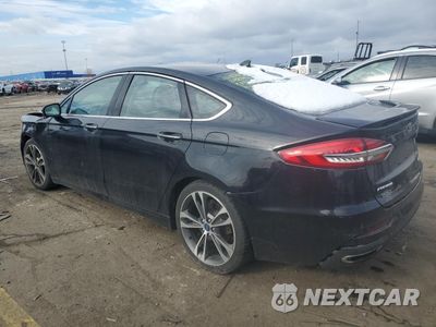 Drugie zdjęcie samochodu z przodu: 2019 FORD FUSION TITANIUM VIN:3FA6P0D91KR242092 - miniatura