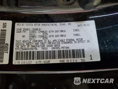 Zdjęcie 12 z 13 samochodu: 2021 TOYOTA TACOMA DOUBLE CAB VIN:5TFCZ5AN6MX258756 - miniatura
