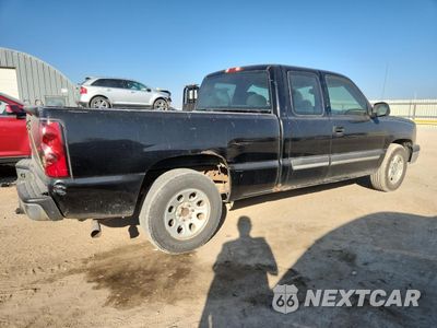 Trzecie zdjęcie samochodu z tyłu: 2005 CHEVROLET SILVERADO C1500 VIN:2GCEC19V751156114 - miniatura
