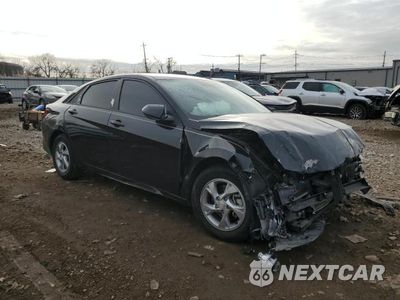 Czwarte zdjęcie samochodu z boku: 2021 HYUNDAI ELANTRA SE VIN:KMHLL4AGXMU161473 - miniatura
