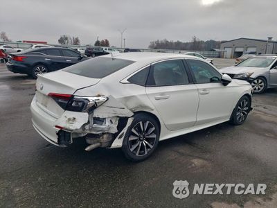 Trzecie zdjęcie samochodu z tyłu: 2024 HONDA CIVIC EX VIN:2HGFE1F76RH313215 - miniatura