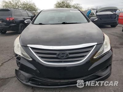 Piąte zdjęcie samochodu w środku: 2014 HYUNDAI SONATA GLS VIN:5NPEB4AC2EH875347 - miniatura