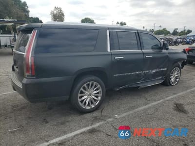 Trzecie zdjęcie samochodu z tyłu: 2019 CADILLAC ESCALADE ESV LUXURY VIN:1GYS3HKJ1KR160370 - miniatura