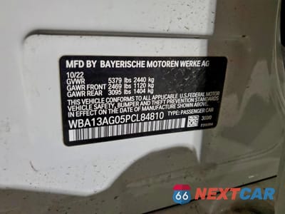 Zdjęcie 12 z 12 samochodu: 2023 BMW 530E VIN:WBA13AG05PCL84810 - miniatura