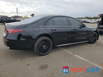 Trzecie zdjęcie samochodu z tyłu: 2023 MERCEDES-BENZ S 500 4MATIC VIN:W1K6G6DB5PA175651 - miniatura