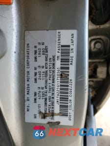 Zdjęcie 12 z 13 samochodu: 2001 MAZDA MILLENIA VIN:JM1TA221611710365 - miniatura