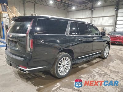 Trzecie zdjęcie samochodu z tyłu: 2024 CADILLAC ESCALADE ESV LUXURY VIN:1GYS4JKL6RR133309 - miniatura