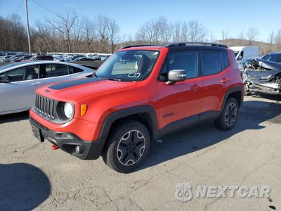 2015 JEEP RENEGADE TRAILHAWK ZACCJBCT1FPC01436 - główne zdjęcie licytacji z USA - miniatura