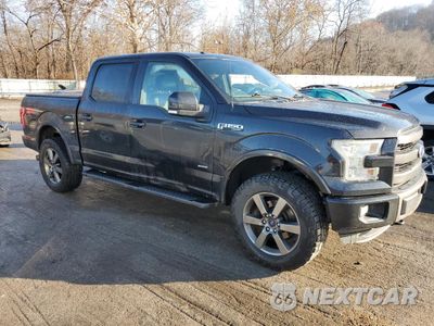 Czwarte zdjęcie samochodu z boku: 2015 FORD F150 SUPERCREW VIN:1FTEW1EG2FFD10009 - miniatura