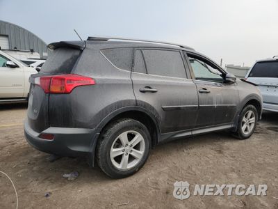 Trzecie zdjęcie samochodu z tyłu: 2014 TOYOTA RAV4 XLE VIN:JTMWFREV1EJ015271 - miniatura