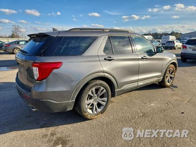 Trzecie zdjęcie samochodu z tyłu: 2022 FORD EXPLORER XLT VIN:1FMSK7DH2NGB44865 - miniatura