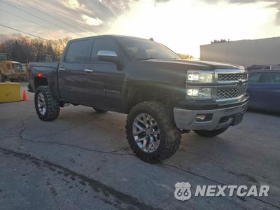 Czwarte zdjęcie samochodu z boku: 2014 CHEVROLET SILVERADO K1500 LT VIN:3GCUKREC3EG177518 - miniatura