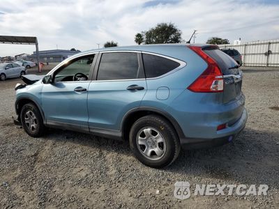 Drugie zdjęcie samochodu z przodu: 2015 HONDA CR-V LX VIN:2HKRM3H31FH552677 - miniatura