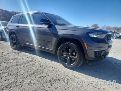 Czwarte zdjęcie samochodu z boku: 2023 JEEP GRAND CHEROKEE L LIMITED VIN:1C4RJKBG6P8728587 - miniatura
