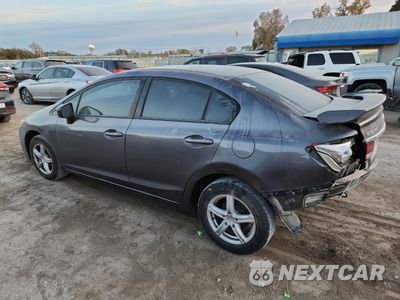Drugie zdjęcie samochodu z przodu: 2015 HONDA CIVIC LX VIN:19XFB2F52FE099469 - miniatura