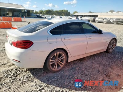 Trzecie zdjęcie samochodu z tyłu: 2019 BMW 430I GRAN COUPE VIN:WBA4J1C50KBM17635 - miniatura