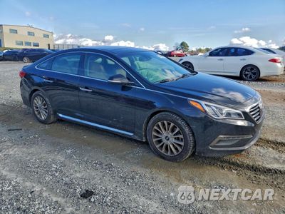 Czwarte zdjęcie samochodu z boku: 2015 HYUNDAI SONATA SPORT VIN:5NPE34AF0FH163413 - miniatura