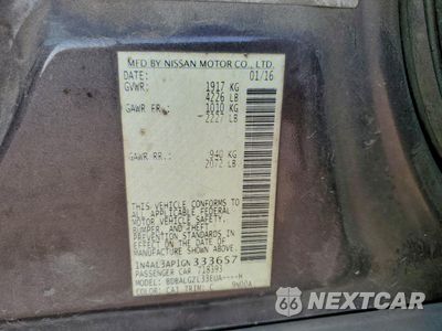 Zdjęcie 12 z 12 samochodu: 2016 NISSAN ALTIMA 2.5 VIN:1N4AL3AP1GN333657 - miniatura
