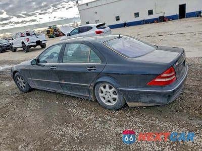 Drugie zdjęcie samochodu z przodu: 2002 MERCEDES-BENZ S 430 VIN:WDBNG70J52A309770 - miniatura