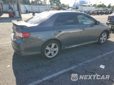 Trzecie zdjęcie samochodu z tyłu: 2013 TOYOTA COROLLA BASE VIN:5YFBU4EE5DP213708 - miniatura