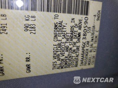 Zdjęcie 14 z 14 samochodu: 2016 NISSAN MAXIMA 3.5S VIN:1N4AA6AP6GC380590 - miniatura