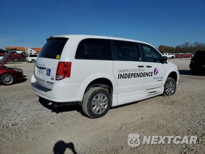 Trzecie zdjęcie samochodu z tyłu: 2018 DODGE GRAND CARAVAN SE VIN:2C7WDGBG6KR793804 - miniatura