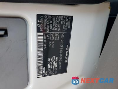Zdjęcie 14 z 14 samochodu: 2016 MERCEDES-BENZ SPRINTER 2500 VIN:WDZPE8DD4GP246868 - miniatura