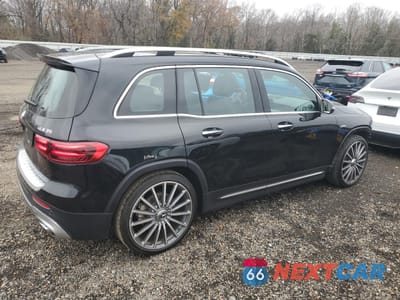 Trzecie zdjęcie samochodu z tyłu: 2024 MERCEDES-BENZ GLB AMG 35 4MATIC VIN:W1N4M5BB3RW368497 - miniatura