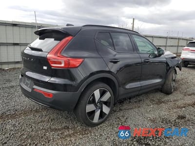 Trzecie zdjęcie samochodu z tyłu: 2024 VOLVO XC40 RECHARGE ULTIMATE VIN:YV4EH3HM6R2251823 - miniatura