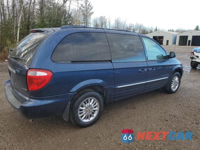 Trzecie zdjęcie samochodu z tyłu: 2001 CHRYSLER TOWN & COUNTRY LIMITED VIN:2C8GP64L01R382926 - miniatura