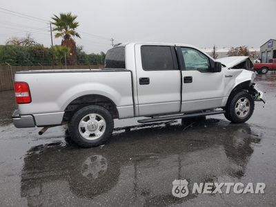 Trzecie zdjęcie samochodu z tyłu: 2006 FORD F150 SUPERCREW VIN:1FTPW12596FB05167 - miniatura