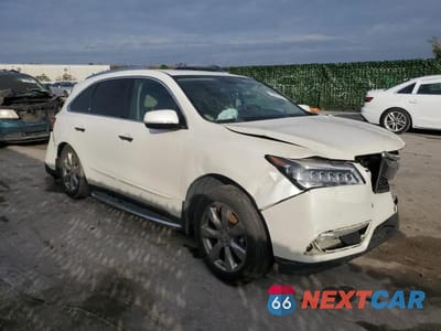 Czwarte zdjęcie samochodu z boku: 2014 ACURA MDX ADVANCE VIN:5FRYD4H86EB002318 - miniatura