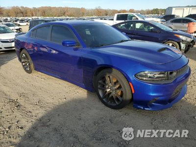 Czwarte zdjęcie samochodu z boku: 2021 DODGE CHARGER SCAT PACK VIN:2C3CDXGJ1MH539807 - miniatura